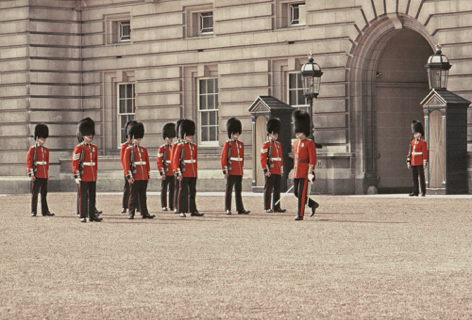 Londra - cambio della guardia